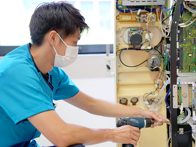 写真：業務の様子