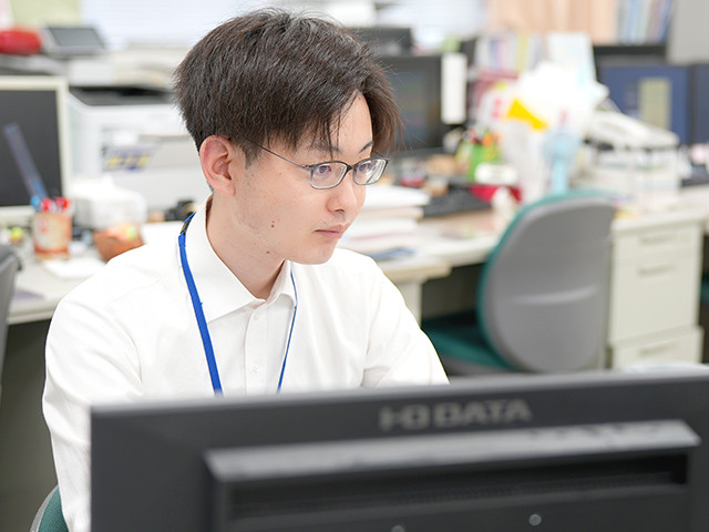 写真：医事課の業務の様子