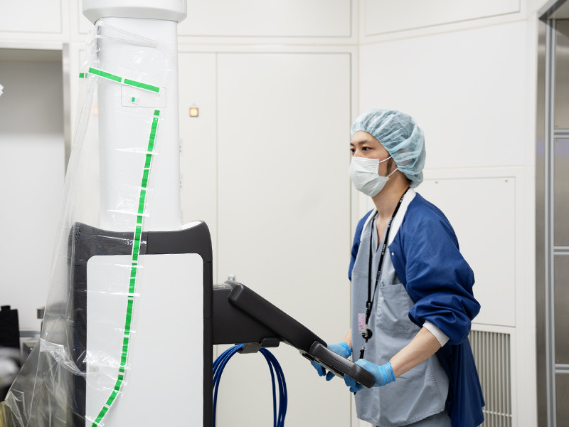 写真：手術の様子