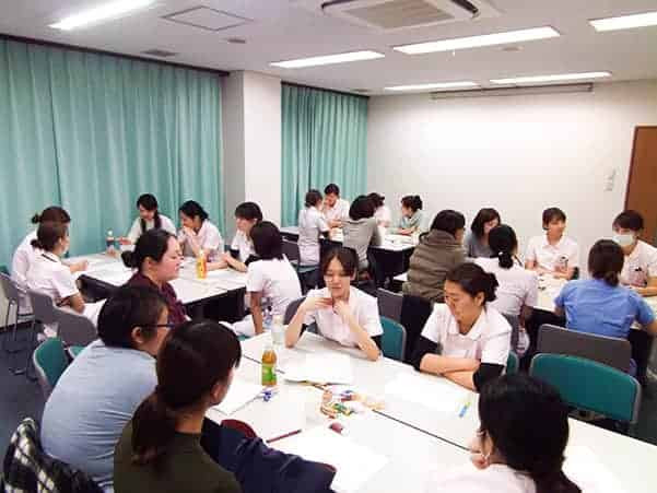 写真：プリセプター研修の参加者