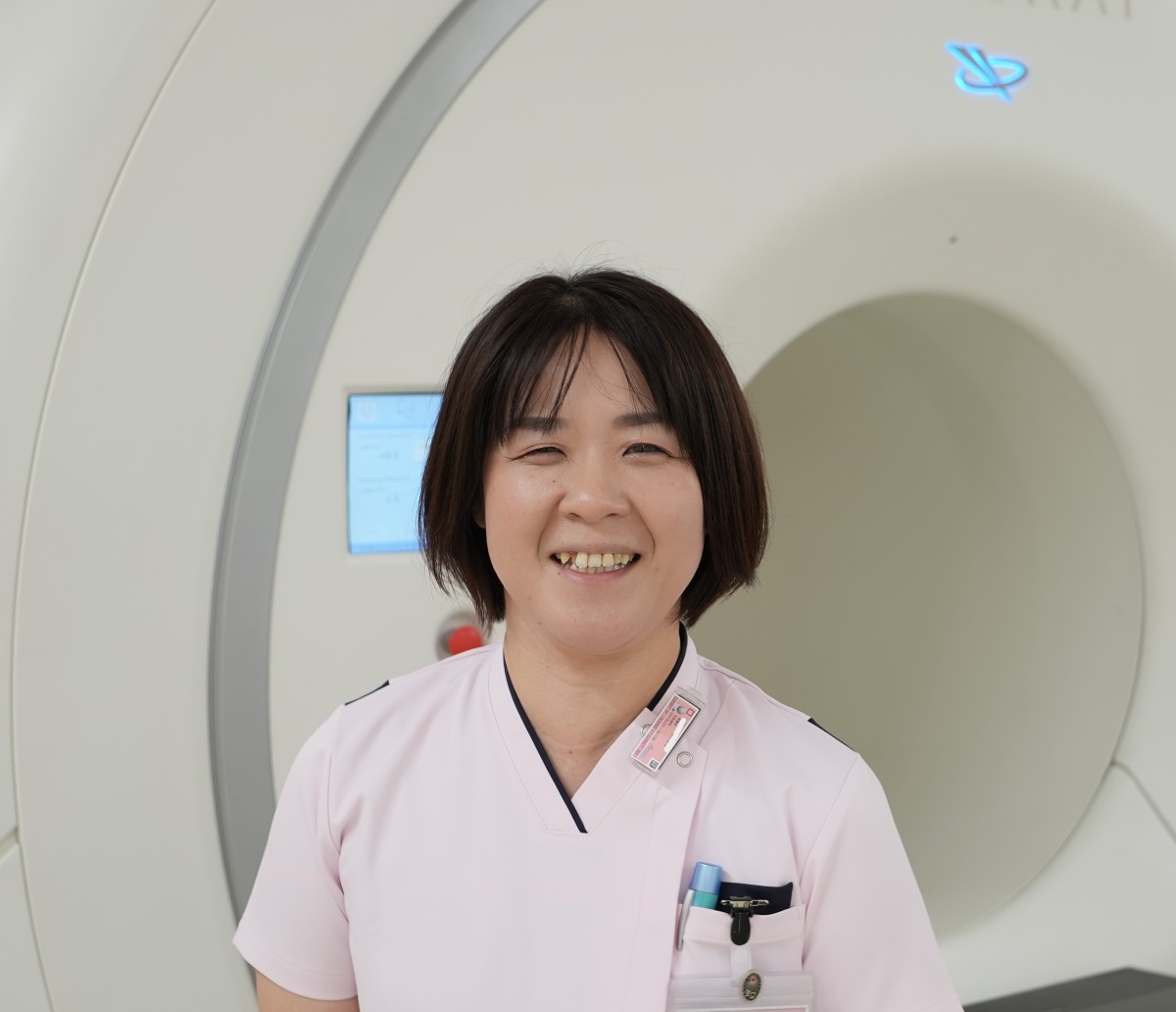 写真：感染管理認定看護師　主任　井上麻紀の写真